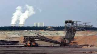 preview picture of video 'opencast coal mining near Welzow'