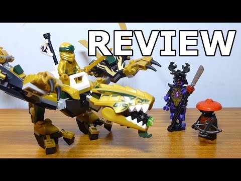 Lego Ninjago Legacy Golden Dragon Review Set #70503