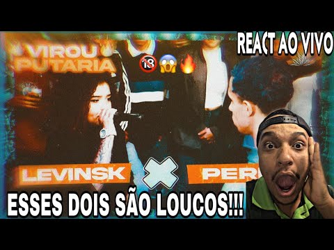 PH REACT /(VIROU PUTARIA) LEVINSK X PERIGO | PRIMEIRA FASE | 280ª Batalha da Aldeia
