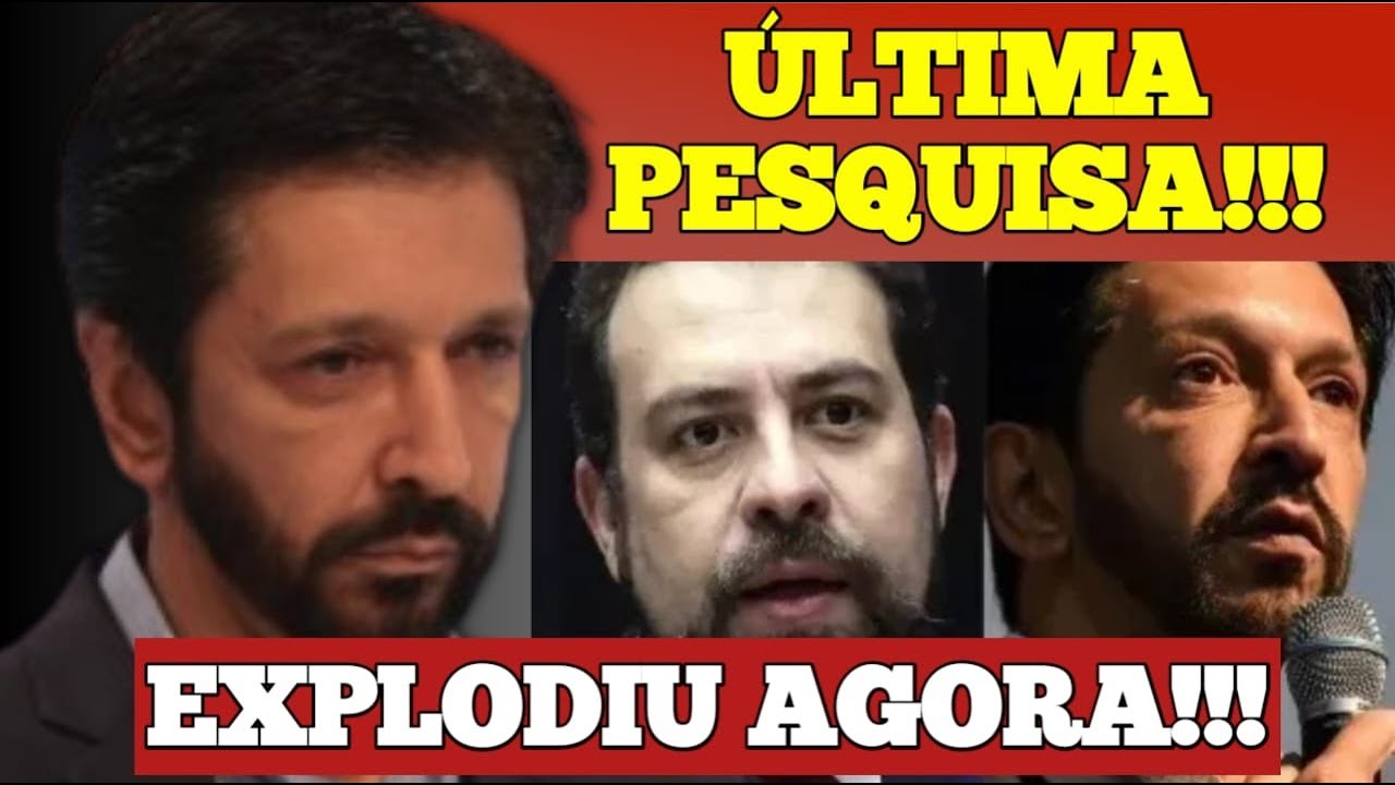 AO VIVO | ACABOU DE SAIR PESQUISA PARA SÃO PAULO!!!