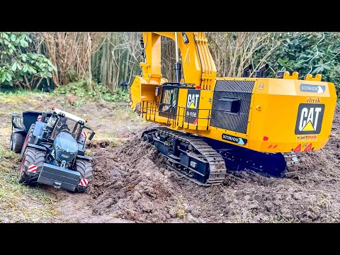 63 KG MONSTER EXCAVATOR, STUNNING RC TRACTORS AND TRUCKS!