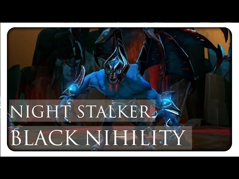 DOTA 2: Night Stalker Immortal I - Black Nihility