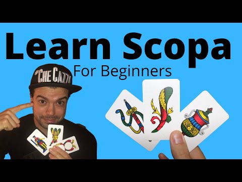 Learn How To Play Scopa(not in 3 minutes)For Beginners