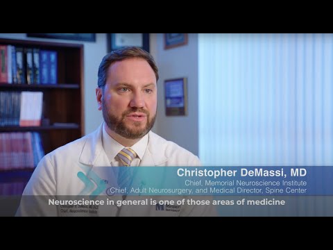 Dr. Christopher DeMassi: Chief - Memorial Neuroscience Institute