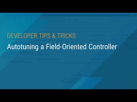 Autotuning a Field Oriented Controller