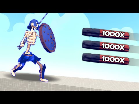 SKELETON GIANT vs 1000x OVERPOWERED UNITS | TABS - Totally Accurate Battle Simulator