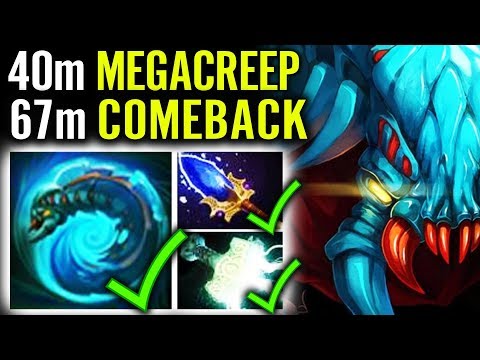 Epic Pro ANTMAN of Dota 500IQ Weaver + Zeus MEGACREEP Def vs Terrobalde with Mjolnir EZ Counter