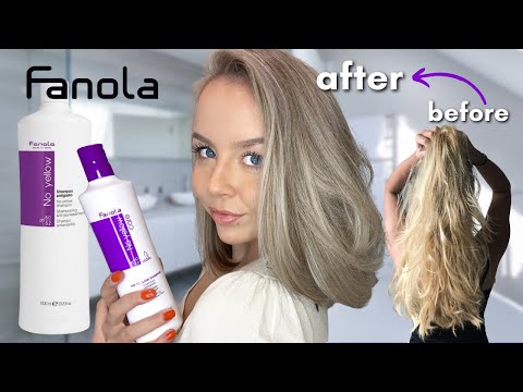 How to use: Fanola No Yellow Shampoo - Step by Step...