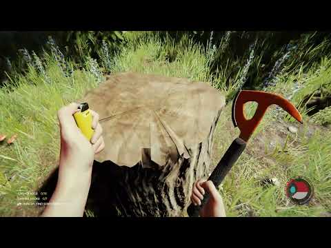 continuiamo la base ma gli indigeni ci attaccano the forest ep. #02