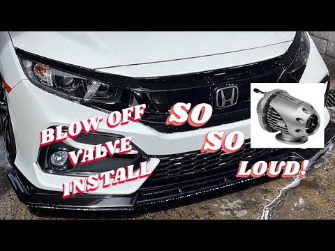 HKS Blow Off Valve Install on 10th Gen Hatchback Sport