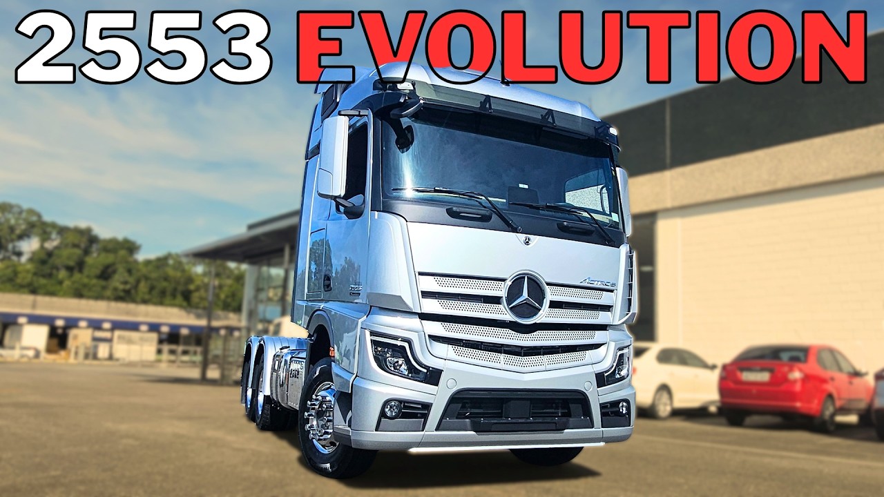 NOVO MERCEDES ACTROS 2553 EVOLUTION 2027: O que mudou de verdade?