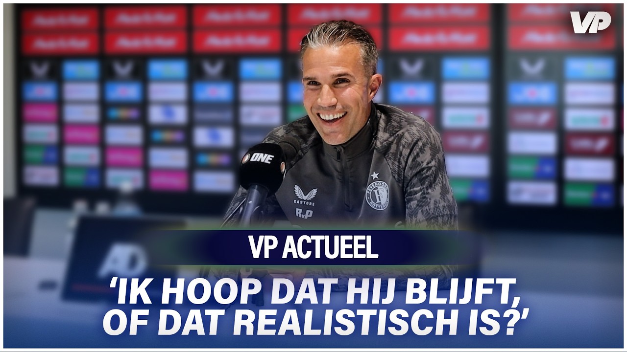 Van Persie komt op persco van Feyenoord met mooie woorden voor Ihattaren