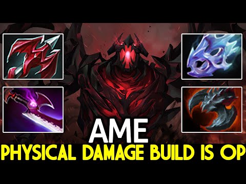 AME [Shadow Fiend] Physical Damage Build is Overpower Dota 2