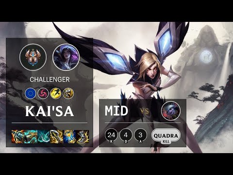Challenger Kai'Sa Mid vs Tristana