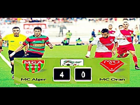 MCA vs MCO 4-0 resume match complet algeria MC ALGER vs MC ORAN 12/03/2018 # اهداف كاملة