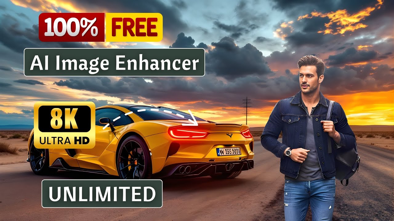 Upscale Images by 8x with AI for Free | Best AI Image Upscaler (Free License Offer)
