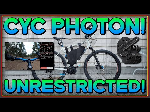 CYC Photon Unrestricted to 2000 watts - Ride Footage and commentary