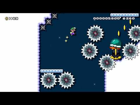 ◆ Space Platformer [2/2] by ★RedLuigi★ - Super Mario Maker 2 - No Commentary 1ca