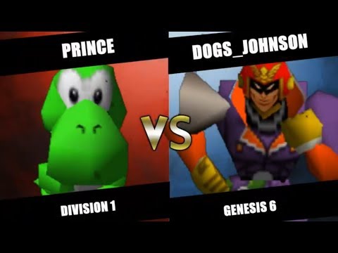 G6 - Prince (Yoshi) Vs. Dogs_Johnson (Captain Falcon) SSB64 Division 1