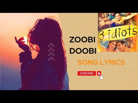zoobi doobi 3 idiots song lyrics text edit music lover support like follow youtube bollywood
