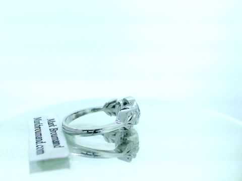 Mark Broumand- 1.95ct Antique European Cushion Cut Diamond Engagement Ring- www.markbroumand.com