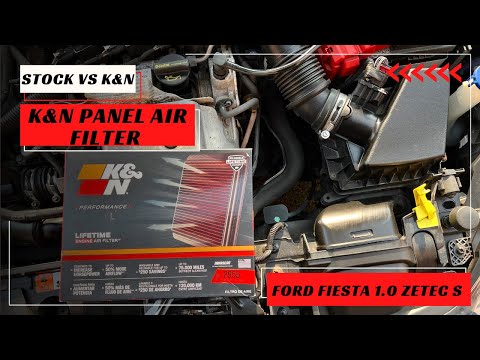 K&N Panel Air Filter Ford Fiesta Ecoboost