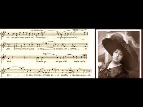 EXPRESSIVE, EXCITING, VISCERAL SINGING - Eugenia Burzio - Pace, pace (Verdi)