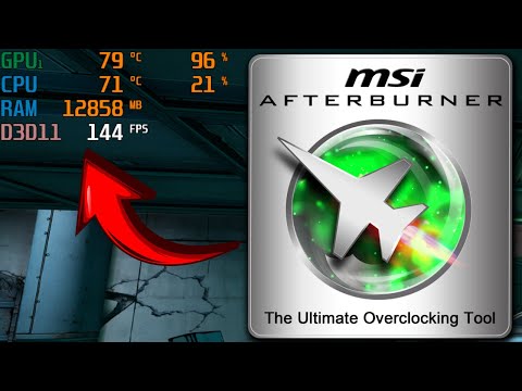 How To Setup MSI Afterburner & On Screen Display