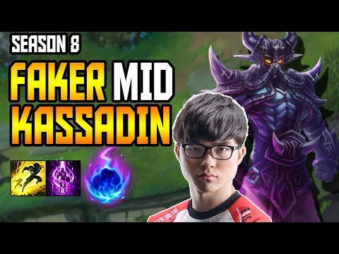 SKT T1 FAKER KASSADIN MID - KOREA CHALLENGER SEASON 8