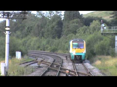 Alstom Coradia's passing Pontrilas