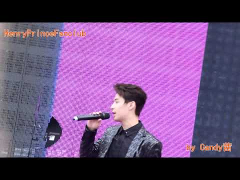 140701 香港巨蛋音乐节 Henry-talking [by HenryPrinceFanclub]