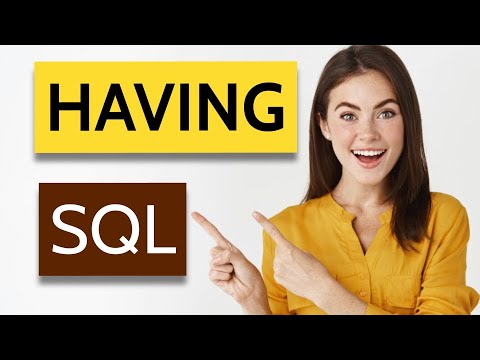 SQL HAVING Befehl
