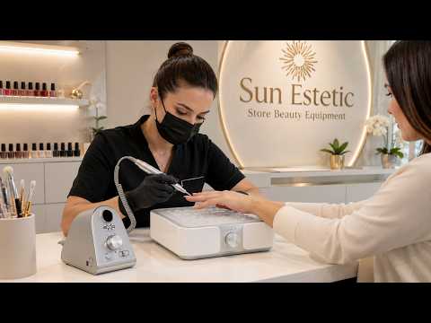 MOMO P30 aspiratore da 60W e fresa Exo Silent SX kit manicure