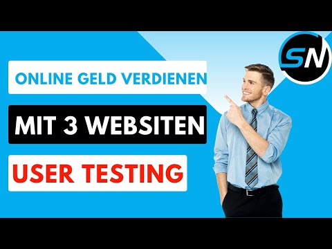 3 Webisten Um Viel Geld Online Mit UserTest Zu Verdienen!
