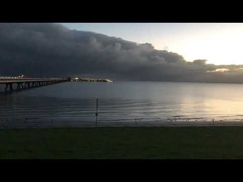 Blick auf dem Jadebusen / Jade-Weser-Port / Wilhelmshaven