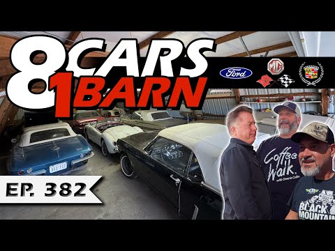 BARN FIND: 8 Cars in a Barn in Satanta, Kansas!!