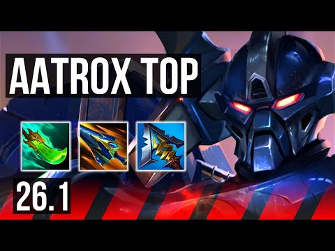 AATROX vs VAYNE (TOP) | 4k gold comeback | EUW Grandmaster | 26.1