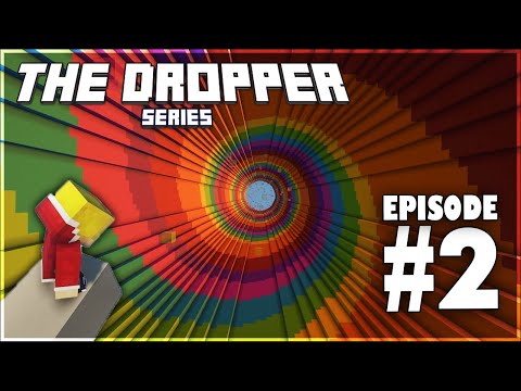 The Hardest Minecraft Dropper Map Ever | Lets Fall Challenge #2
