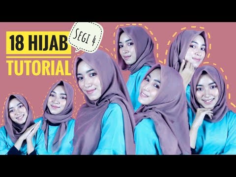 Tutorial Hijab Untuk Wajah Bulat Dan Berkacamata