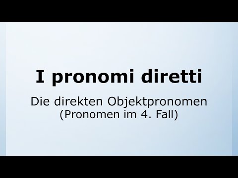 28 - Direct Object Pronouns | I pronomi diretti | Italian made easy with Ottimo! 🇮🇹