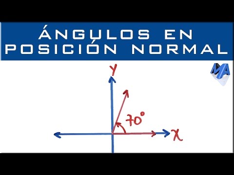 Ángulos en posición normal | Positivos y negativos