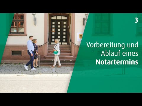 Notartermin: Vorbereitung und Ablauf