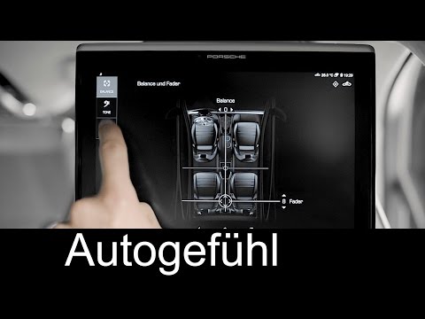 Porsche Panamera Exclusive Series: Rear Seat Entertainment tablets - Autogefühl