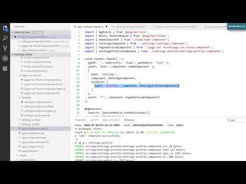 Angular 6 Basics 26 - Introduction to Routing