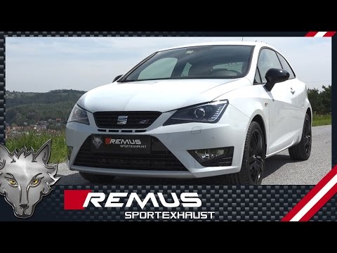 Seat Ibiza Cupra 1,8l TSI with REMUS cat-back system