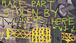 1996-2000 Toyota 4runner stolen converter fix