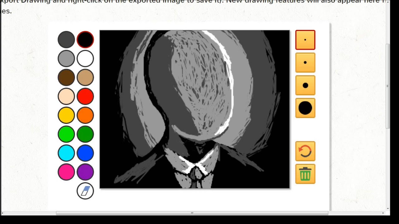 Drawception: Slenderman