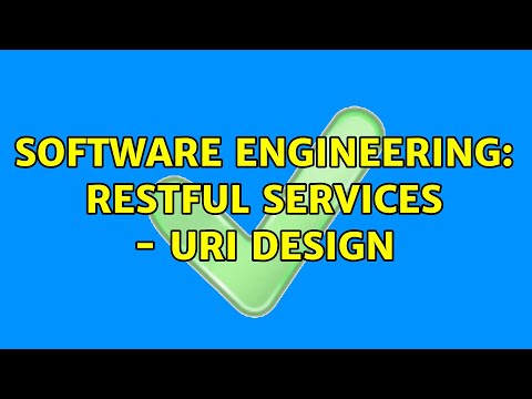 Software Engineering: Restful Services - URI design