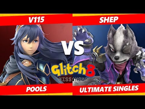 Glitch 8 SSBU - V115 (Lucina) Vs. LB | Shep (Wolf) Smash Ultimate Tournament Pools