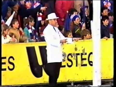 VFL Football Flashbacks : 1987  Essendon vs Footscray Windy Hill